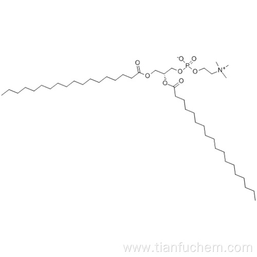 3,5,9-Trioxa-4-phosphaheptacosan-1-aminium,4-hydroxy-N,N,N-trimethyl-10-oxo-7-[(1-oxooctadecyl)oxy]-, inner salt, 4-oxide,( 57187821,7R)- CAS 816-94-4